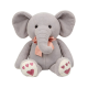 Elephant Plush Toy Figure Short Plush Stuffed Doll Custom-Made Soft Animal Toy